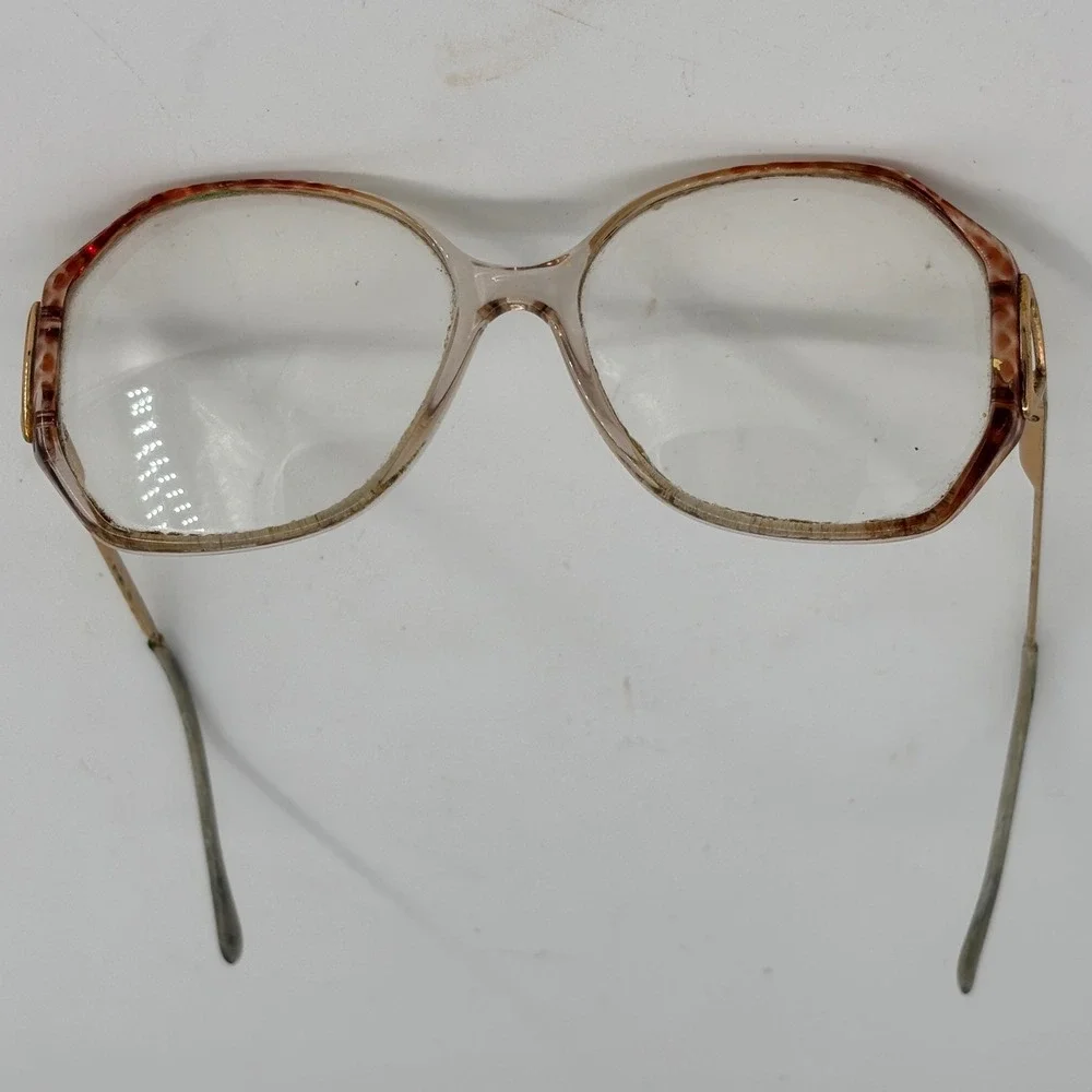 VTG Oversized Butterfly Eyeglasses Italy Berdel Sferoflex Tigerlite Frames‎ only